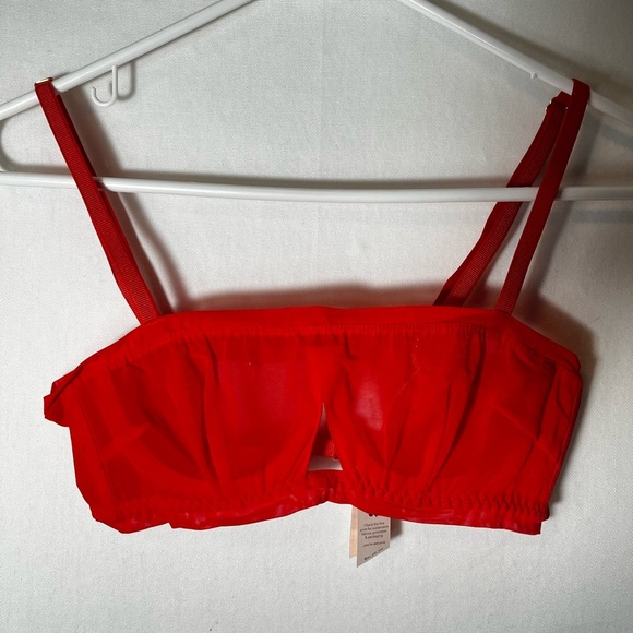 NWT We are HAH Wired Bra Blood Orange Size 30-38B - Picture 4 of 7
